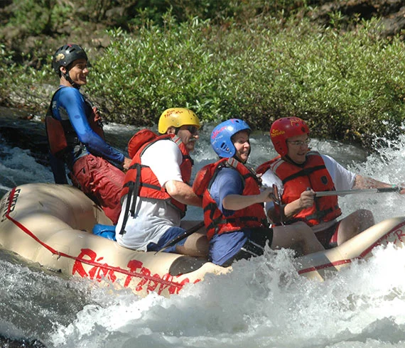 Rafting sur le Rio Celeste